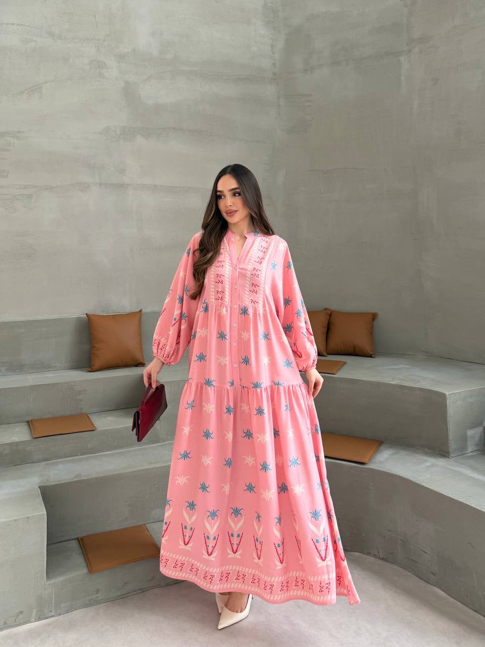 Soft Pink Summer Dress