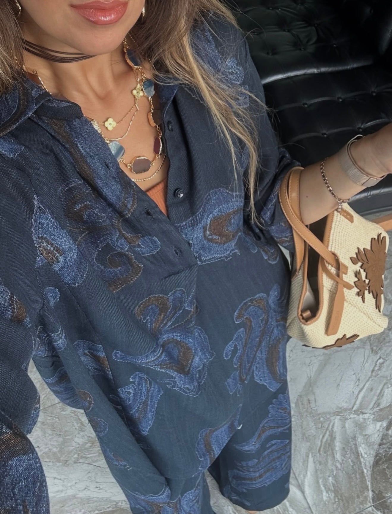 Bohemian Navy Set