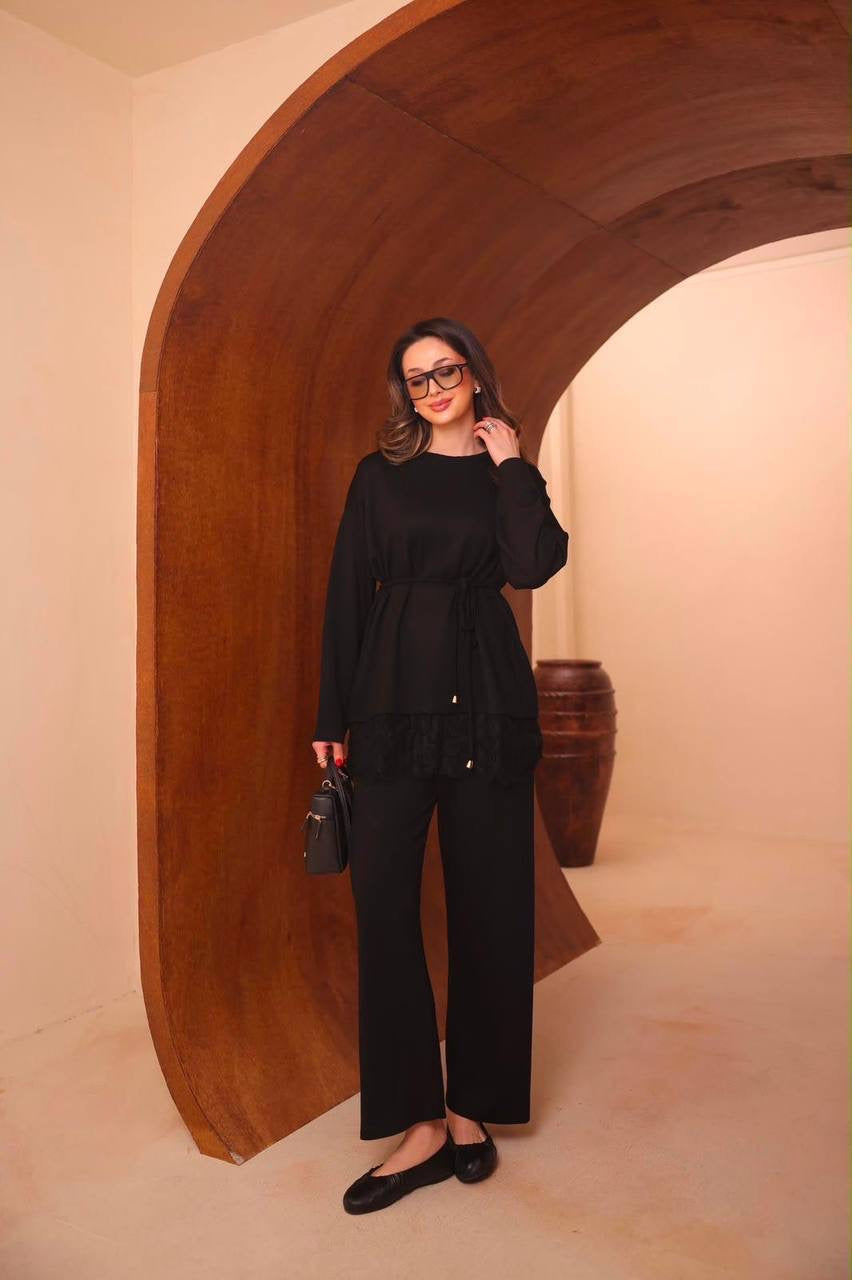 Nova Set in black – Modestique